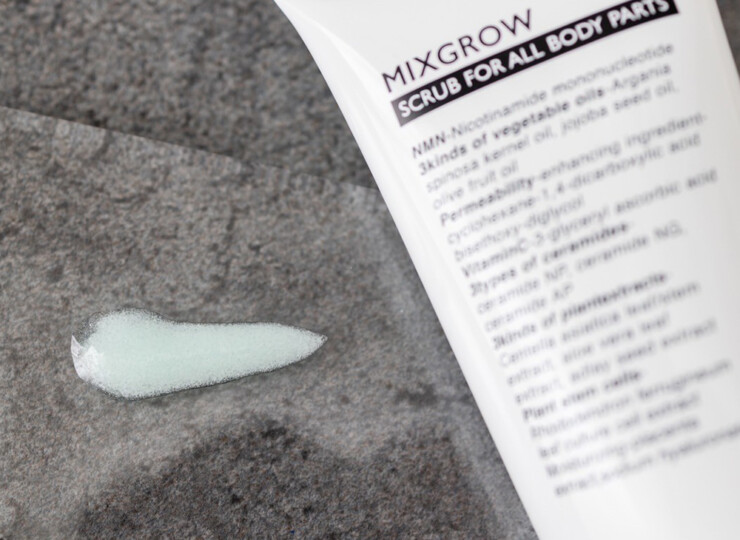 ミクスグロウ スクラブ洗浄料